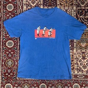 Carpet Company X The Killing Floor collab Blue skateboarding T-shirt